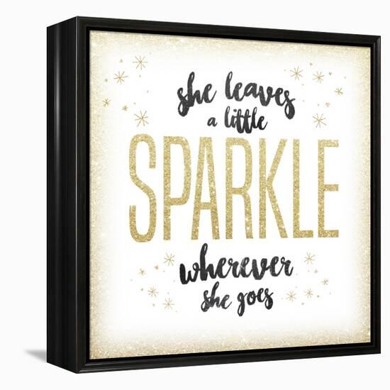 She leaves a sparkle 1-Kimberly Glover-Framed Premier Image Canvas