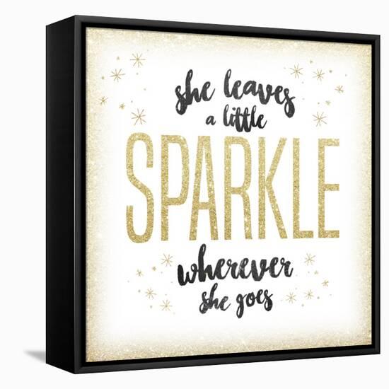 She leaves a sparkle 1-Kimberly Glover-Framed Premier Image Canvas