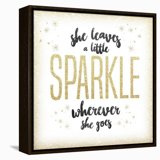 She leaves a sparkle 1-Kimberly Glover-Framed Premier Image Canvas