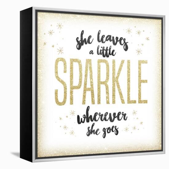 She leaves a sparkle 1-Kimberly Glover-Framed Premier Image Canvas