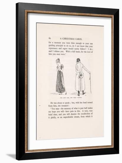 'She Left Him, and They Parted', 1915-Arthur Rackham-Framed Giclee Print