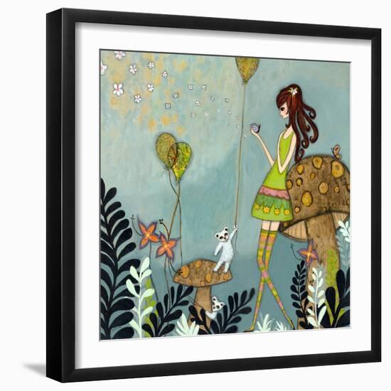 She Loves Nature-Wyanne-Framed Giclee Print