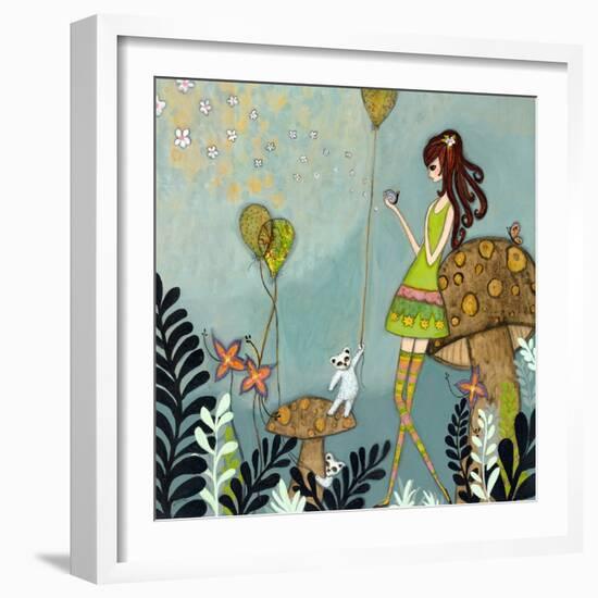 She Loves Nature-Wyanne-Framed Giclee Print