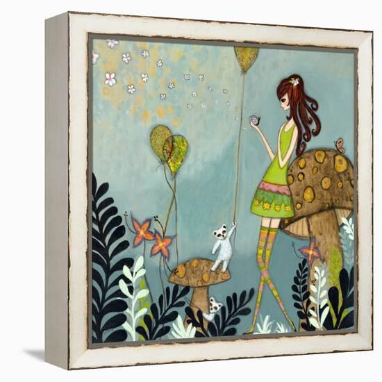 She Loves Nature-Wyanne-Framed Premier Image Canvas