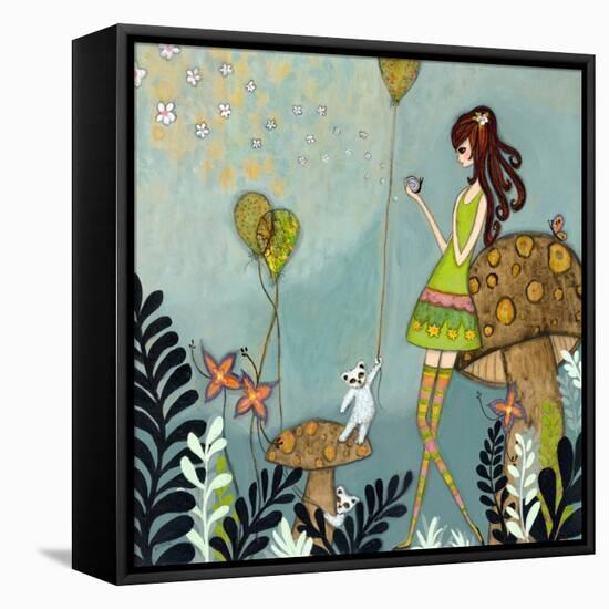 She Loves Nature-Wyanne-Framed Premier Image Canvas