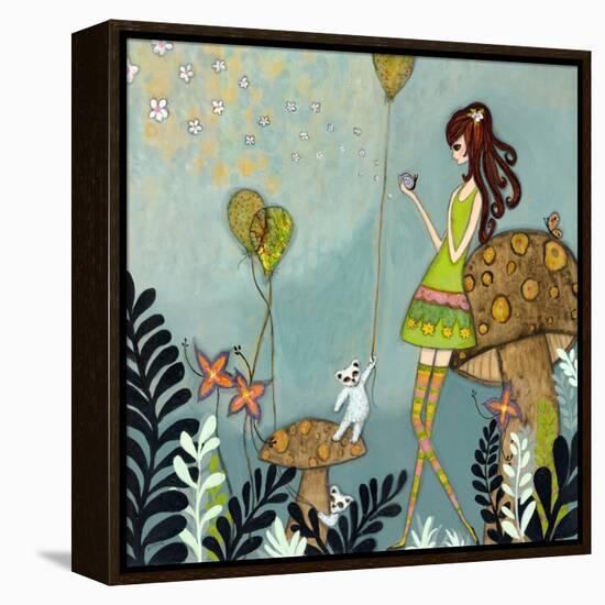 She Loves Nature-Wyanne-Framed Premier Image Canvas