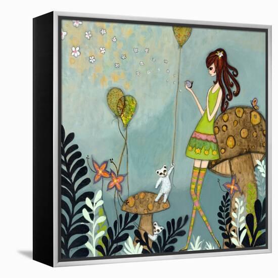 She Loves Nature-Wyanne-Framed Premier Image Canvas