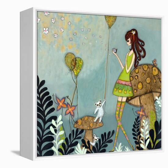 She Loves Nature-Wyanne-Framed Premier Image Canvas