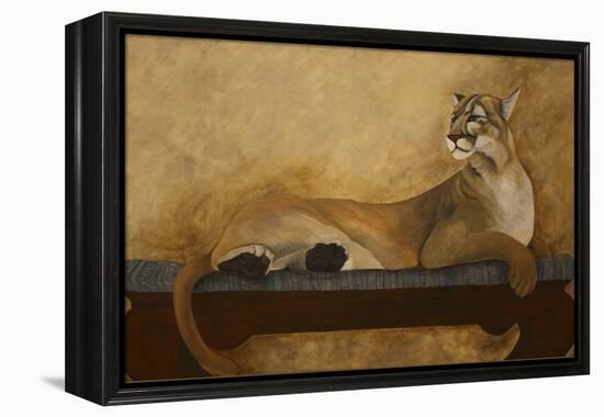 She’s a Cougar-Jan Panico-Framed Premier Image Canvas