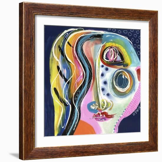 She Surprised Herself-Wyanne-Framed Giclee Print