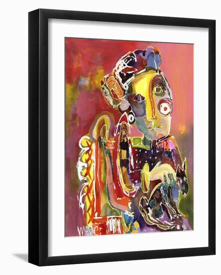 She Waits For No One-Wyanne-Framed Giclee Print