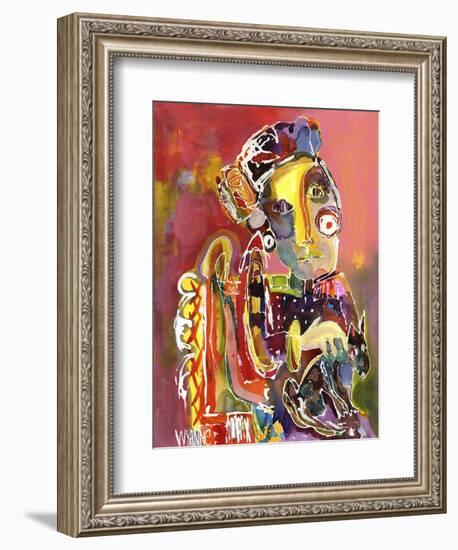 She Waits For No One-Wyanne-Framed Giclee Print