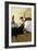 She Was Going to Let Down Her Hair-Gordon Frederick Browne-Framed Giclee Print