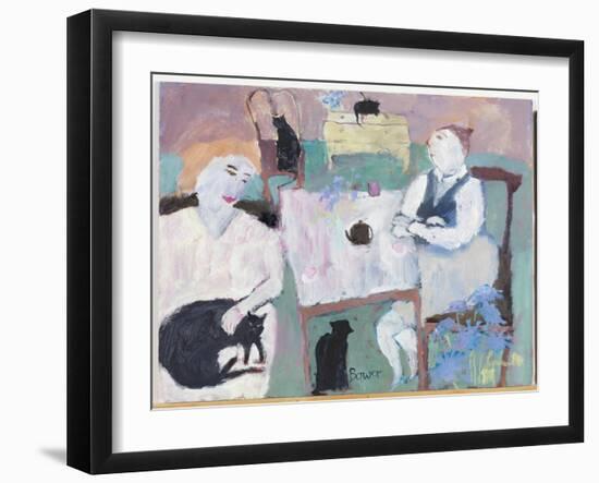 She Wasn't a Cat Person, 2009-Susan Bower-Framed Giclee Print