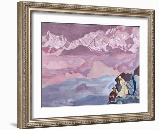 She Who Leads, 1924-Nicholas Roerich-Framed Giclee Print