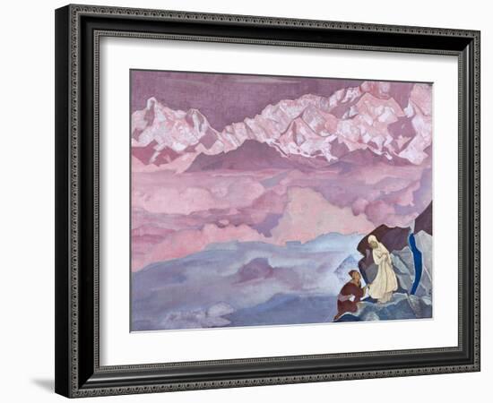 She Who Leads, 1924-Nicholas Roerich-Framed Giclee Print