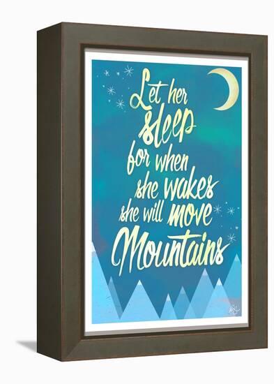 She Will Move Mountains 2-Kimberly Glover-Framed Premier Image Canvas