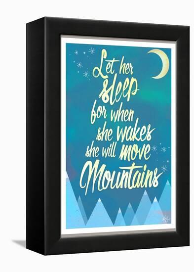 She Will Move Mountains 2-Kimberly Glover-Framed Premier Image Canvas