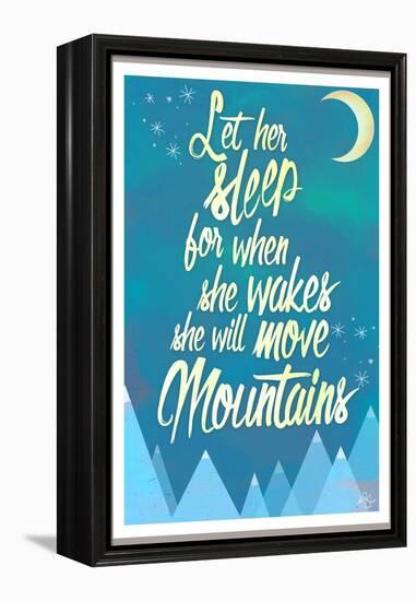 She Will Move Mountains 2-Kimberly Glover-Framed Premier Image Canvas