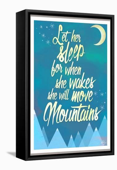 She Will Move Mountains 2-Kimberly Glover-Framed Premier Image Canvas