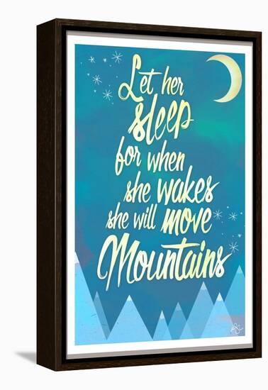 She Will Move Mountains 2-Kimberly Glover-Framed Premier Image Canvas