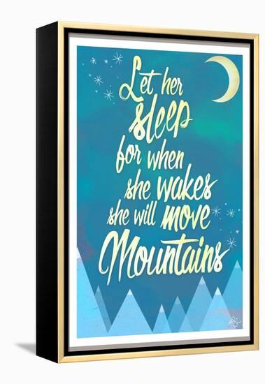 She Will Move Mountains 2-Kimberly Glover-Framed Premier Image Canvas