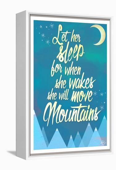 She Will Move Mountains 2-Kimberly Glover-Framed Premier Image Canvas