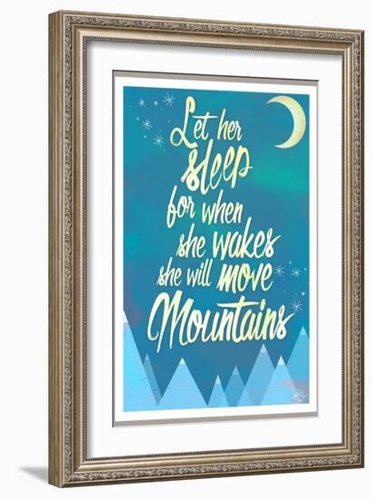 She Will Move Mountains 2-Kimberly Glover-Framed Giclee Print