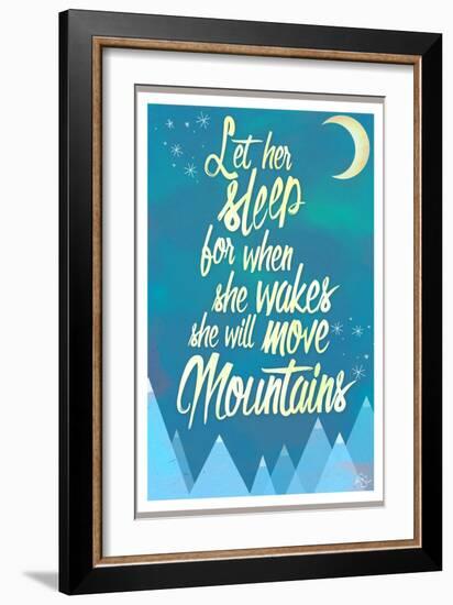 She Will Move Mountains 2-Kimberly Glover-Framed Giclee Print