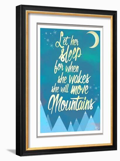 She Will Move Mountains 2-Kimberly Glover-Framed Giclee Print
