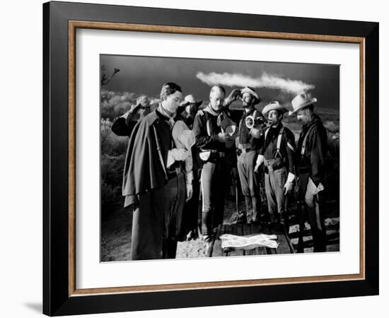 She Wore A Yellow Ribbon, Ben Johnson, John Wayne, 1949-null-Framed Photo