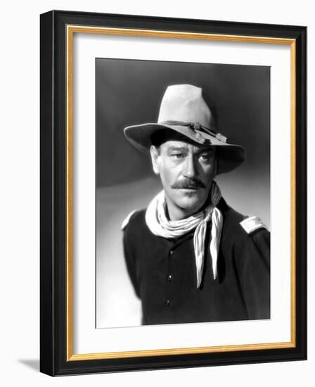 She Wore a Yellow Ribbon, John Wayne, 1949-null-Framed Photo