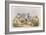 Shearing, C1845-Robert Kent Thomas-Framed Giclee Print