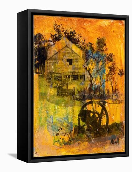 Shearing Shed-Margaret Coxall-Framed Premier Image Canvas