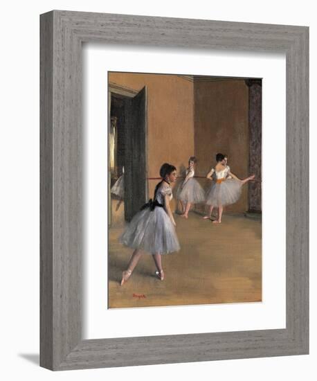 Sheaves Late Summer, Morning Effect-Edgar Degas-Framed Art Print