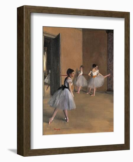 Sheaves Late Summer, Morning Effect-Edgar Degas-Framed Art Print