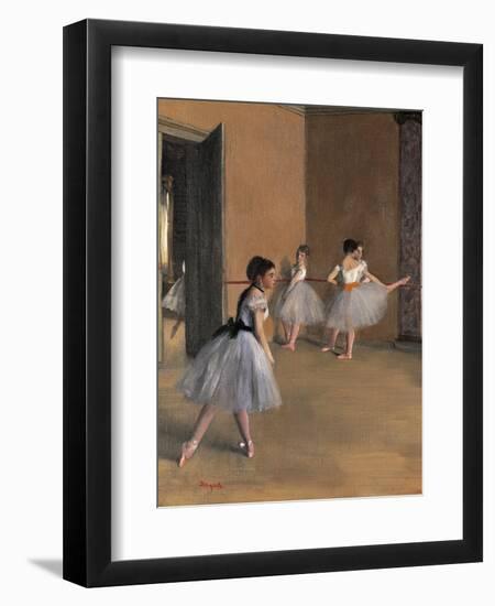 Sheaves Late Summer, Morning Effect-Edgar Degas-Framed Art Print