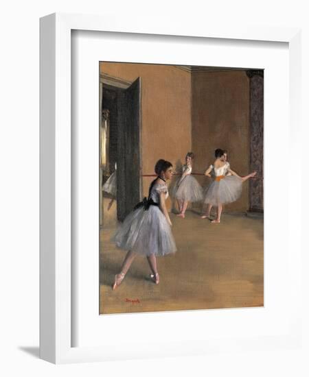 Sheaves Late Summer, Morning Effect-Edgar Degas-Framed Art Print