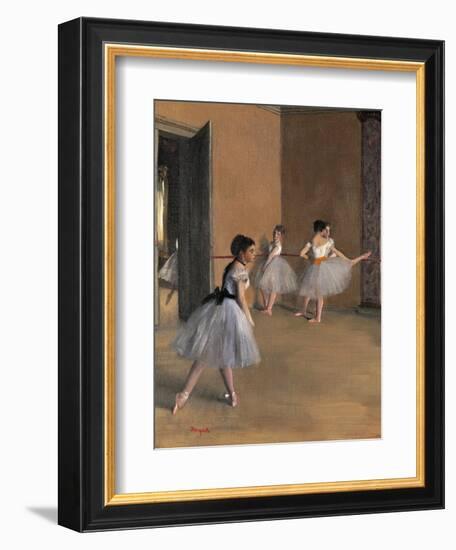 Sheaves Late Summer, Morning Effect-Edgar Degas-Framed Art Print