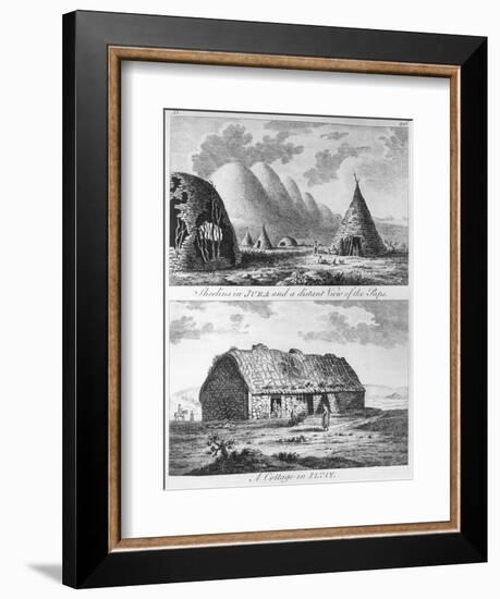 Sheelins in Jura, Paps and a Cottage of Islay, A Tour in Scotland, and Voyage to the Hebrides 1772-Thomas Pennant-Framed Giclee Print