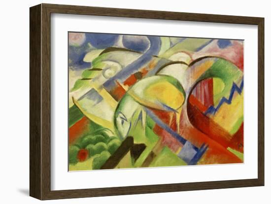 Sheep 1914-Franz Marc-Framed Giclee Print