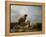 Sheep and Ducks in a Landscape-Leon Bakst-Framed Premier Image Canvas