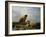 Sheep and Ducks in a Landscape-Leon Bakst-Framed Giclee Print