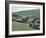 Sheep and Farm, Fox Up, Yorkshire, England, United Kingdom-Adam Woolfitt-Framed Photographic Print