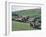 Sheep and Farm, Fox Up, Yorkshire, England, United Kingdom-Adam Woolfitt-Framed Photographic Print