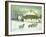 Sheep at Granough-Jerry Cable-Framed Art Print