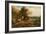 Sheep at Rest; Minding the Flock, C.1840-80-John Linnell-Framed Giclee Print