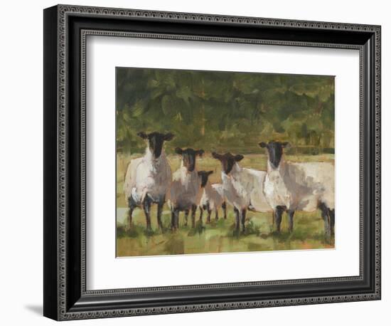 Sheep Family II-Ethan Harper-Framed Art Print