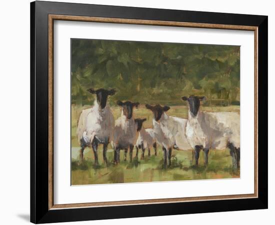 Sheep Family II-Ethan Harper-Framed Art Print