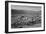 Sheep "Flock In Owens Valley 1941." 1941-Ansel Adams-Framed Art Print